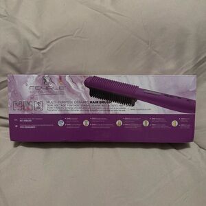 Purple Ceramic Hair Styling Brush